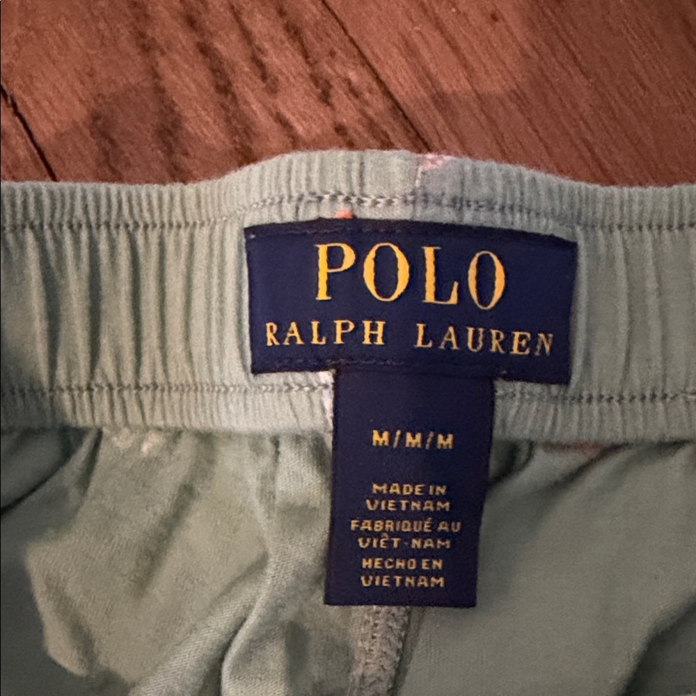 Polo by Ralph Lauren Mint Green Patterned Men's boxer shorts - Picture 4 of 4